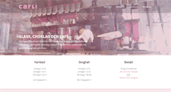 Desktop Screenshot of carlichoklad.se